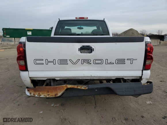 2006 Chevrolet Silverado 1500 LT1 with VIN 1GCEC19V06Z204156, listed as a Copart auction lot 41574105 with 202,356 mi miles and Salvage Title. Bid and sale history available at carsss.com. Image 6.