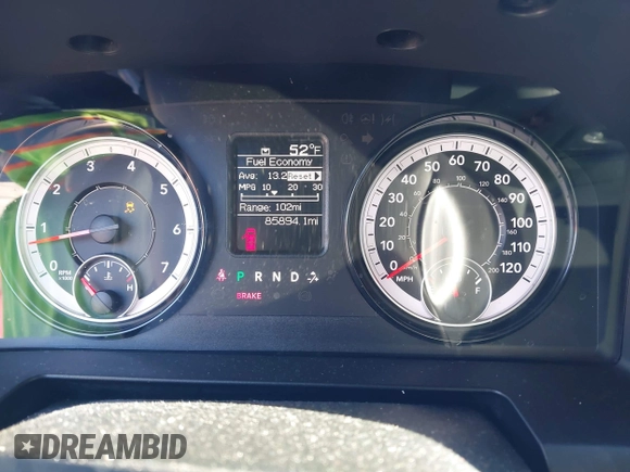 2020 Ram 1500 Classic Tradesman with VIN 3C6RR6KT1LG127807, listed as a IAAI auction lot 41604164 with 85,894 mi miles. Bid and sale history available at carsss.com. Image 7.