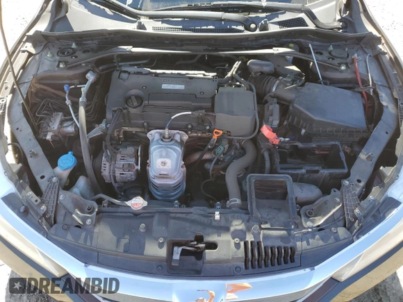 2017 Honda Accord Sedan Sport with VIN 1HGCR2F57HA285272, listed as a Copart auction lot 45609575 with 95,451 mi miles and Salvage Title. Bid and sale history available at carsss.com. Image 12.