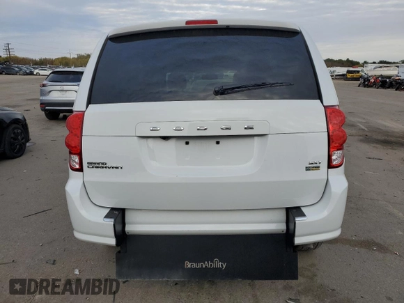 2019 Dodge Grand Caravan SXT with VIN 2C7WDGCG4KR777499, listed as a Copart auction lot 76657144 with 25,541 mi miles and Salvage Title. Bid and sale history available at DreamBid. Image 6.