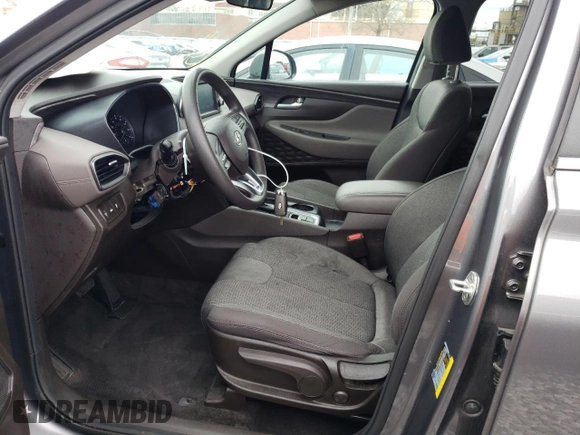 2020 Hyundai Santa Fe SE with VIN 5NMS23AD0LH156470, listed as a Copart auction lot 38749673 with 62,186 mi miles. Bid and sale history available at carsss.com. Image 7.