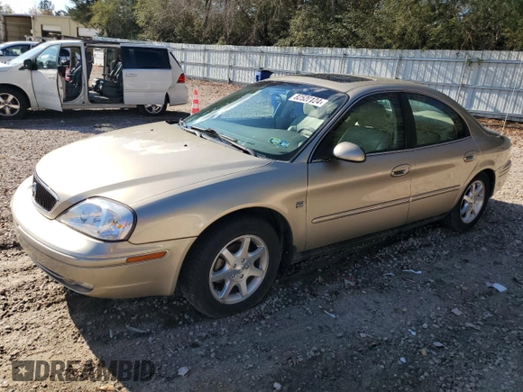 2000 Mercury Sable LS Premium with VIN 1MEFM55S8YG602894, listed as a Copart auction lot 82520124 with 58,092 mi miles and Clean Title. Bid and sale history available at carsss.com. Image 1.