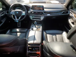 2019 BMW 7 Series 750i with VIN WBA7F0C56KGM25329, listed as a Copart auction lot 71613623 with 52,799 mi miles. Bid and sale history available at carsss.com. Image 8.
