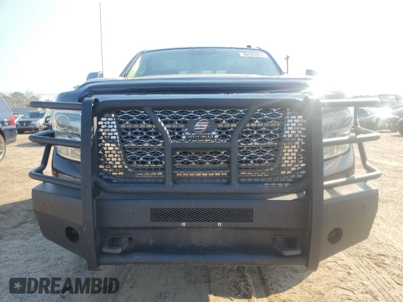2016 Nissan Titan XD S with VIN 1N6AA1F40GN514555, listed as a Copart auction lot 46584855 with 312,334 mi miles and Salvage Title. Bid and sale history available at carsss.com. Image 5.