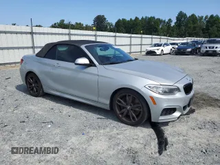 2017 BMW 2 Series M240i xDrive with VIN WBA2L3C34HV667706, listed as a Copart auction lot 68152784 with 77,788 mi miles and Salvage Title. Bid and sale history available at carsss.com. Image 4.