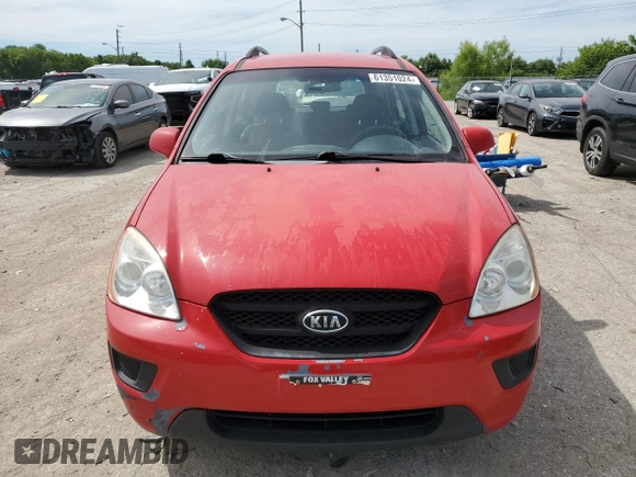 2009 Kia Rondo LX Base with VIN KNAFG528797273170, listed as a Copart auction lot 61351024 with 209,296 mi miles and Salvage Title. Bid and sale history available at carsss.com. Image 5.