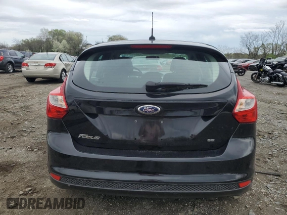 2014 Ford Focus SE with VIN 1FADP3K2XEL249284, listed as a Copart auction lot 51098765 with 66,684 mi miles and Salvage Title. Bid and sale history available at carsss.com. Image 6.