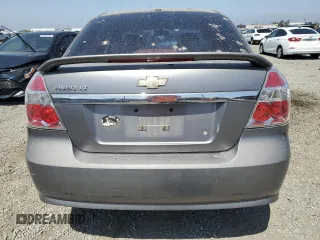 2007 Chevrolet Aveo LT with VIN KL1TG56607B053675, listed as a Copart auction lot 58504415 with 214,019 mi miles and Salvage title. Bid and sale history available at DreamBid. Image 6.