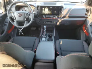 2025 Nissan Frontier PRO-4X with VIN 1N6ED1EK8SN605803, listed as a Copart auction lot 89102665 with 388 mi miles and Salvage Title. Bid and sale history available at carsss.com. Image 8.