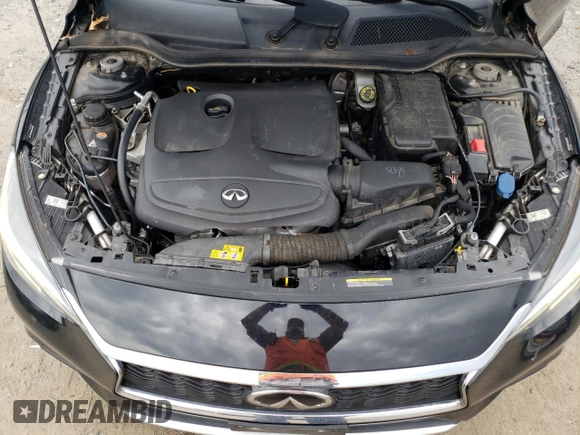 2019 Infiniti QX30 ESSENTIAL with VIN SJKCH5CP6KA007069, listed as a Copart auction lot 46171844 with 81,188 mi miles. Bid and sale history available at carsss.com. Image 11.