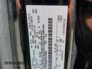 2023 Ford F-150 XL with VIN 1FTFW1E88PFC77984, listed as a Copart auction lot 62222845 with 36,957 mi miles and Salvage title. Bid and sale history available at DreamBid. Image 12.