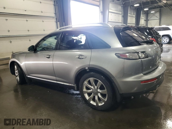 2006 Infiniti FX35 with VIN JNRAS08W36X211040, listed as a Copart auction lot 75322544 with 190,252 mi miles and Salvage Title. Bid and sale history available at carsss.com. Image 2.