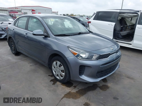 2020 Kia Rio LX with VIN 3KPA24AD9LE332005, listed as a IAAI auction lot 41870210 with 71,777 mi miles and . Bid and sale history available at DreamBid. Image 1.