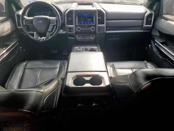 2020 Ford Expedition Max XLT z VIN 1FMJK1HT8LEA98250, wystawiony jako Copart lot #56626975 z przebiegiem 158 448 mil mil oraz Czysty tytuł • Clean title. Historia ofert i sprzedaży dostępna na DreamBid. Obrazek 8.