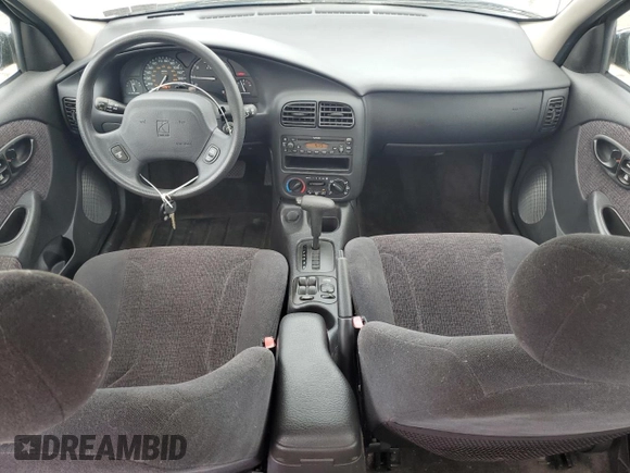 2002 Saturn SL with VIN 1G8ZK52722Z155991, listed as a Copart auction lot 62569355 with 60,672 mi miles and Clean title. Bid and sale history available at DreamBid. Image 8.