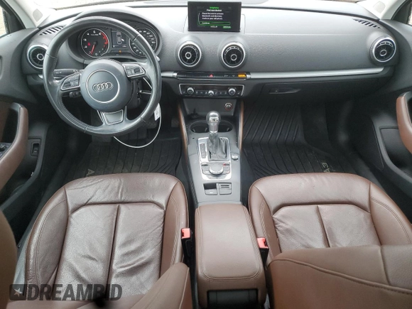2015 Audi A3 Premium with VIN WAUACGFF9F1061797, listed as a Copart auction lot 61190735 with 78,951 mi miles and Salvage title. Bid and sale history available at DreamBid. Image 8.