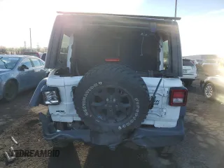 2021 Jeep Wrangler Sport S with VIN 1C4GJXAN4MW627446, listed as a Copart auction lot 78313653 with 42,536 mi miles and Salvage Title. Bid and sale history available at DreamBid. Image 6.