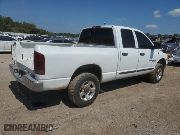 2005 Dodge Ram 2500 SLT with VIN 3D7KR28C45G851364, listed as a Copart auction lot 71616464 with 362,113 mi miles and Salvage Title. Bid and sale history available at carsss.com. Image 3.