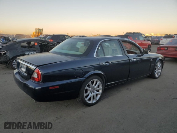 2008 Jaguar XJ with VIN SAJWA71B78SH22814, listed as a Copart auction lot 87963635 with 83,775 mi miles and Clean Title. Bid and sale history available at carsss.com. Image 3.