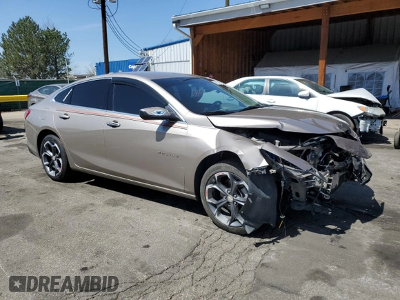 2022 Chevrolet Malibu LT with VIN 1G1ZD5ST3NF130691, listed as a Copart auction lot 52764645 with 83,026 mi miles and Salvage Title. Bid and sale history available at DreamBid. Image 4.