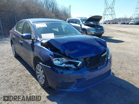 2017 Nissan Sentra S with VIN 3N1AB7AP7HY240640, listed as a IAAI auction lot 41753586 with 93,586 mi miles and . Bid and sale history available at carsss.com. Image 6.
