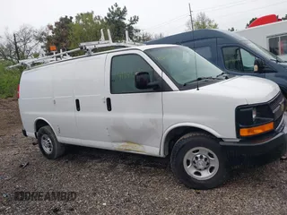 2016 Chevrolet Express Cargo Van with VIN 1GCWGAFF7G1151428, listed as a IAAI auction lot 41849380 with 124,553 mi miles. Bid and sale history available at carsss.com. Image 13.