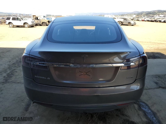 2016 Tesla Model S 90D with VIN 5YJSA1E25GF127943, listed as a Copart auction lot 46109895 with NaN miles and Salvage Title. Bid and sale history available at carsss.com. Image 6.