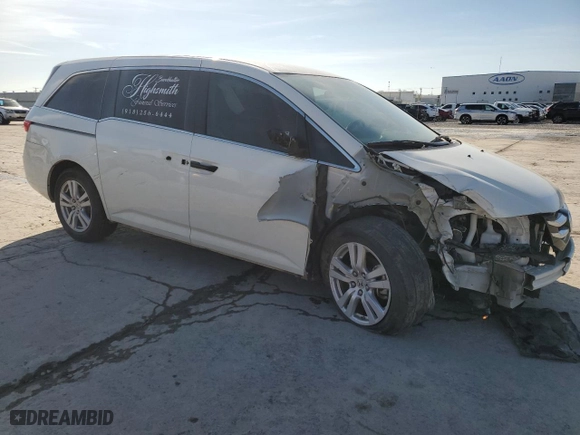2016 Honda Odyssey LX with VIN 5FNRL5H27GB091264, listed as a Copart auction lot 45331815 with 124,107 mi miles and Salvage Title. Bid and sale history available at carsss.com. Image 4.