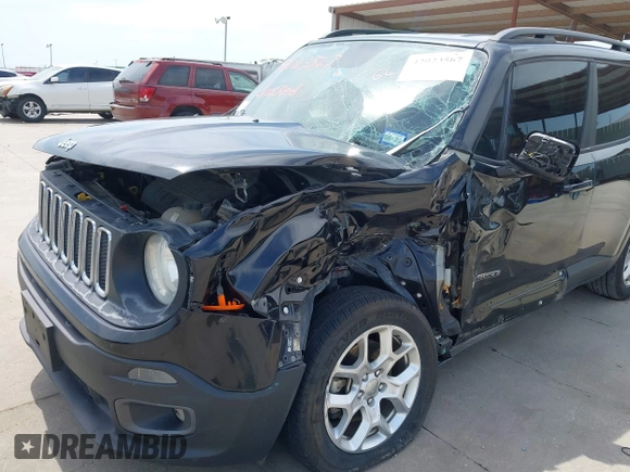 2018 Jeep Renegade Latitude with VIN ZACCJABB7JPG70686, listed as a IAAI auction lot 42023567 with 147,149 mi miles and . Bid and sale history available at DreamBid. Image 6.