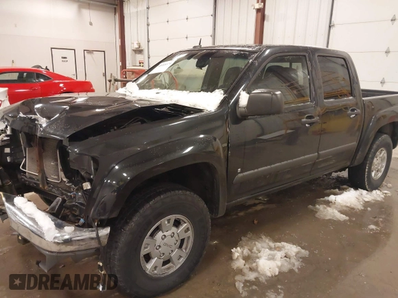 2008 GMC Canyon SLE2 with VIN 1GTDT43E988228132, listed as a IAAI auction lot 41405379 with 130,355 mi miles. Bid and sale history available at carsss.com. Image 2.