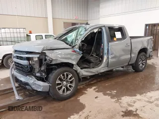 2024 Chevrolet Silverado 1500 RST with VIN 1GCUDEE87RZ303187, listed as a IAAI auction lot 40988160 with 1 mi miles. Bid and sale history available at carsss.com. Image 2.