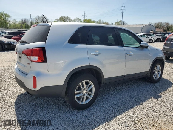 2014 Kia Sorento LX with VIN 5XYKT3A64EG495373, listed as a Copart auction lot 53967235 with 147,942 mi miles and Salvage Title. Bid and sale history available at carsss.com. Image 3.