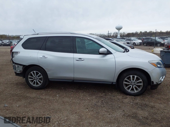 2016 Nissan Pathfinder Platinum with VIN 5N1AR2MM8GC658933, listed as a IAAI auction lot 41931265 with 117,274 mi miles. Bid and sale history available at carsss.com. Image 14.