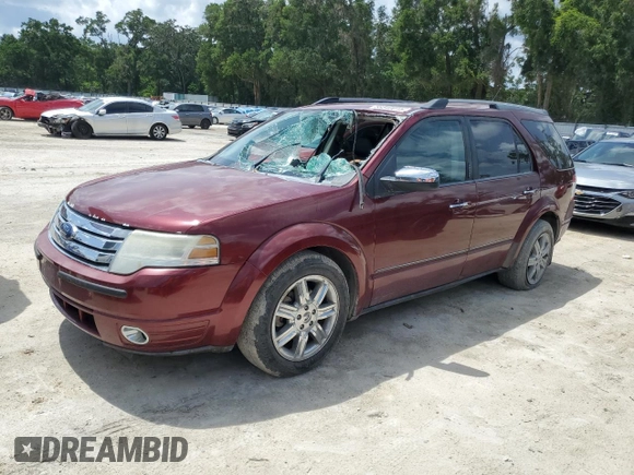 2008 Ford Taurus X Limited z VIN 1FMDK06W98GA36582, wystawiony jako Copart lot #58540015 z przebiegiem 95 228 mil mil oraz Szkoda całkowita • Salvage title. Historia ofert i sprzedaży dostępna na DreamBid. Obrazek 1.