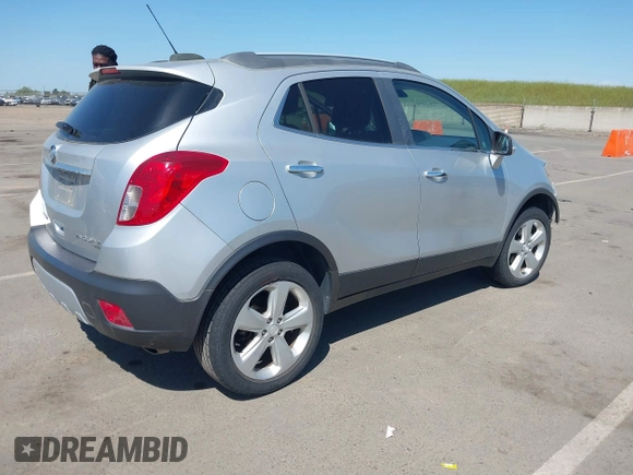 2015 Buick Encore Convenience with VIN KL4CJFSB8FB039843, listed as a IAAI auction lot 42042100 with 78,245 mi miles. Bid and sale history available at carsss.com. Image 4.