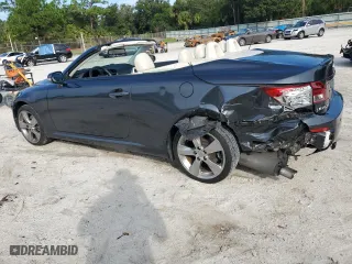 2010 Lexus IS 250C with VIN JTHFF2C28A2510537, listed as a Copart auction lot 71865114 with 86,913 mi miles and Salvage Title. Bid and sale history available at carsss.com. Image 2.