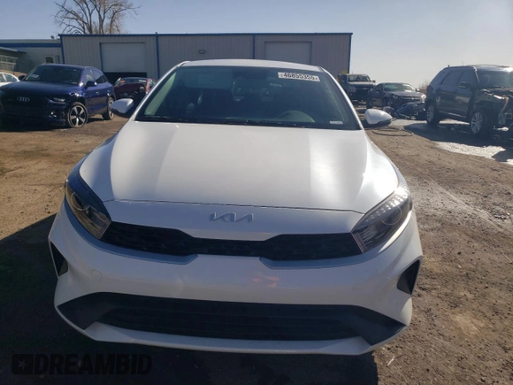 2024 Kia Forte LXS with VIN 3KPF24AD3RE810420, listed as a Copart auction lot 46855355 with 6,760 mi miles and Salvage Title. Bid and sale history available at carsss.com. Image 5.
