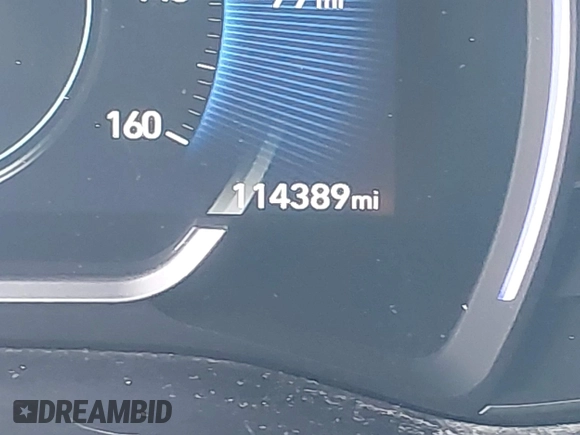 2019 Hyundai Santa Fe SEL with VIN 5NMS33AD6KH081690, listed as a IAAI auction lot 41961423 with 114,389 mi miles and . Bid and sale history available at DreamBid. Image 16.