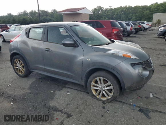 2014 Nissan Juke S with VIN JN8AF5MV6ET481632, listed as a Copart auction lot 60005854 with 128,898 mi miles and Non Repairable. Bid and sale history available at carsss.com. Image 4.