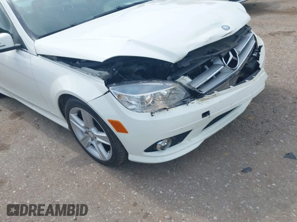 2010 Mercedes-Benz C 300 Sport with VIN WDDGF5EB0AR090693, listed as a IAAI auction lot 42583002 with 86,008 mi miles and . Bid and sale history available at DreamBid. Image 18.