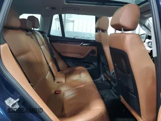 2016 BMW X3 xDrive28i with VIN 5UXWX9C53G0D79749, listed as a Copart auction lot 45796975 with 104,692 mi miles and Salvage Title. Bid and sale history available at carsss.com. Image 12.
