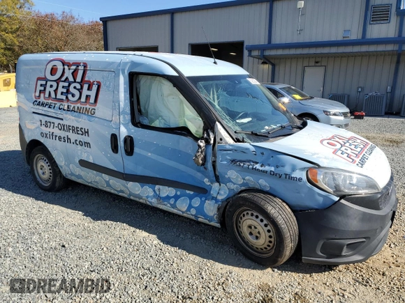 2020 Ram ProMaster City Cargo Van Tradesman with VIN ZFBHRFAB0L6P77729, listed as a Copart auction lot 50276145 with 76,045 mi miles and Salvage Title. Bid and sale history available at carsss.com. Image 4.
