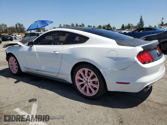 2016 Ford Mustang EcoBoost z VIN 1FA6P8TH3G5260840, wystawiony jako Copart lot #52876225 z przebiegiem 66 210 mil mil oraz Szkoda całkowita • Salvage title. Historia ofert i sprzedaży dostępna na DreamBid. Obrazek 2.