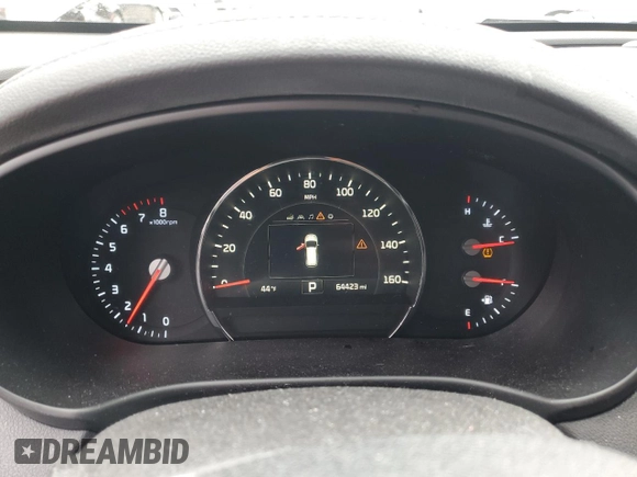 2017 Kia Sorento EX with VIN 5XYPHDA55HG225593, listed as a Copart auction lot 52734715 with 64,423 mi miles and Salvage Title. Bid and sale history available at DreamBid. Image 9.