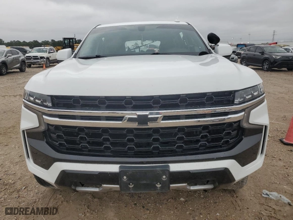 2021 Chevrolet Tahoe Commercial with VIN 1GNSCLED8MR467155, listed as a Copart auction lot 88131925 with 81,000 mi miles and Salvage Title. Bid and sale history available at carsss.com. Image 5.