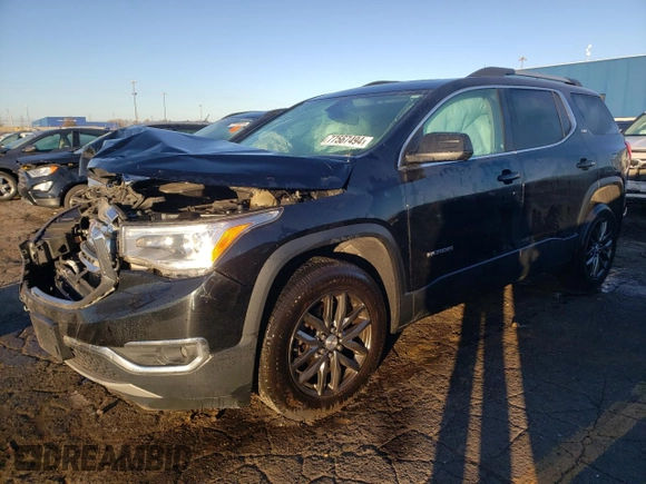2017 GMC Acadia SLT with VIN 1GKKNULS3HZ166717, listed as a Copart auction lot 77567494 with 84,754 mi miles and Clean Title. Bid and sale history available at carsss.com. Image 1.