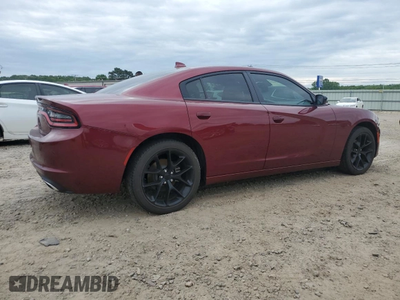 2023 Dodge Charger SXT with VIN 2C3CDXBG3PH601014, listed as a Copart auction lot 53963515 with Not Provided miles and Salvage Title. Bid and sale history available at DreamBid. Image 3.