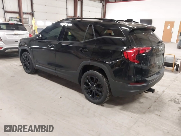 2019 GMC Terrain SLE with VIN 3GKALTEV3KL301938, listed as a IAAI auction lot 41889665 with 77,191 mi miles. Bid and sale history available at carsss.com. Image 3.