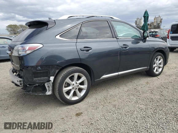 2010 Lexus RX 350 with VIN 2T2ZK1BA3AC032487, listed as a Copart auction lot 53350395 with 149,733 mi miles and Salvage Title. Bid and sale history available at carsss.com. Image 3.