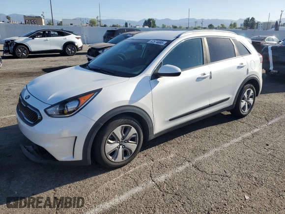 2019 Kia Niro LX with VIN KNDCB3LC6K5253277, listed as a Copart auction lot 52574685 with 90,494 mi miles and Salvage Title. Bid and sale history available at carsss.com. Image 1.